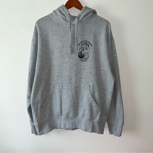 SCW Golden Fox Ramen grey‎ hoodie (LARGE)